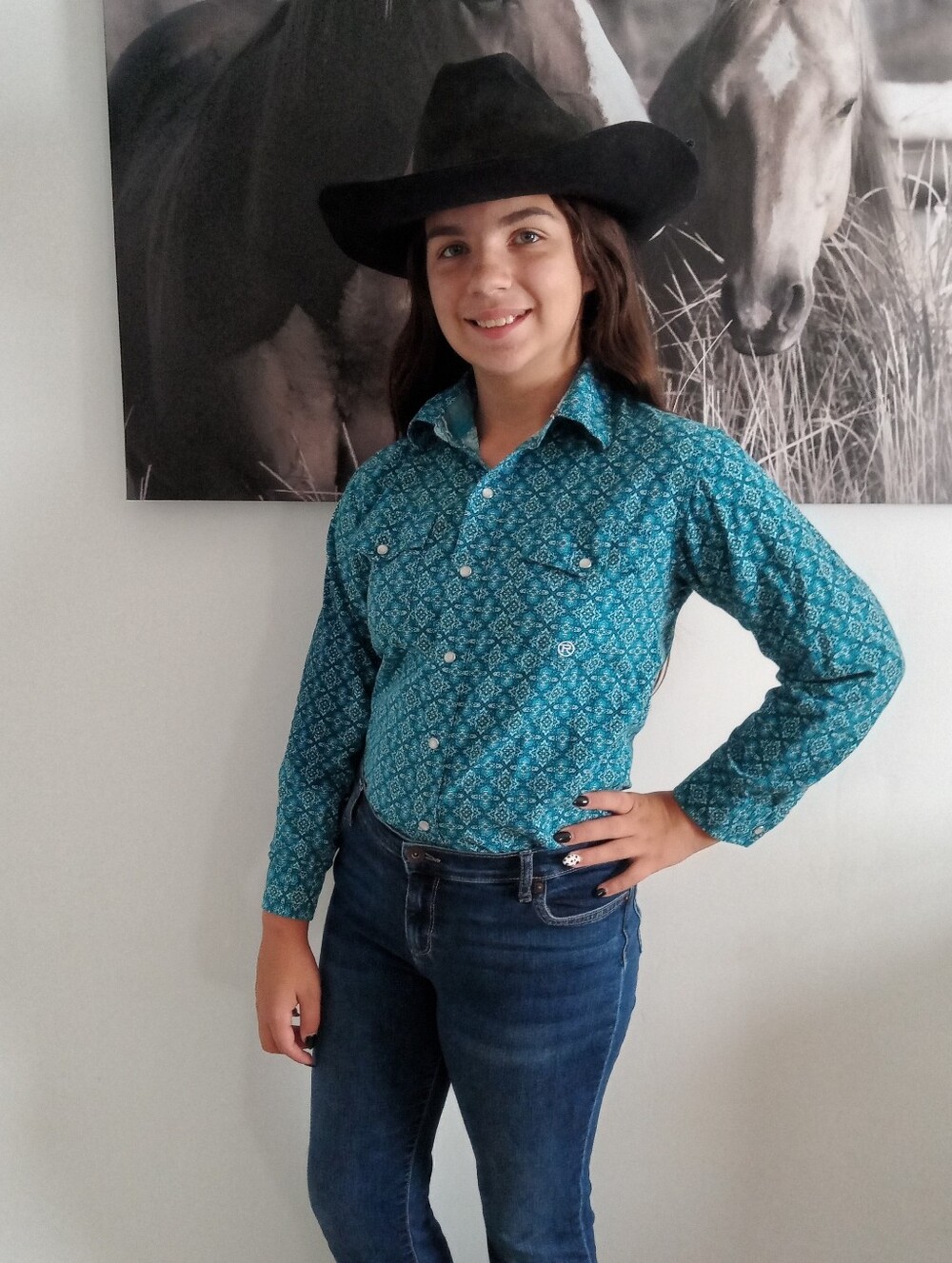 Roper Turquoise Girls